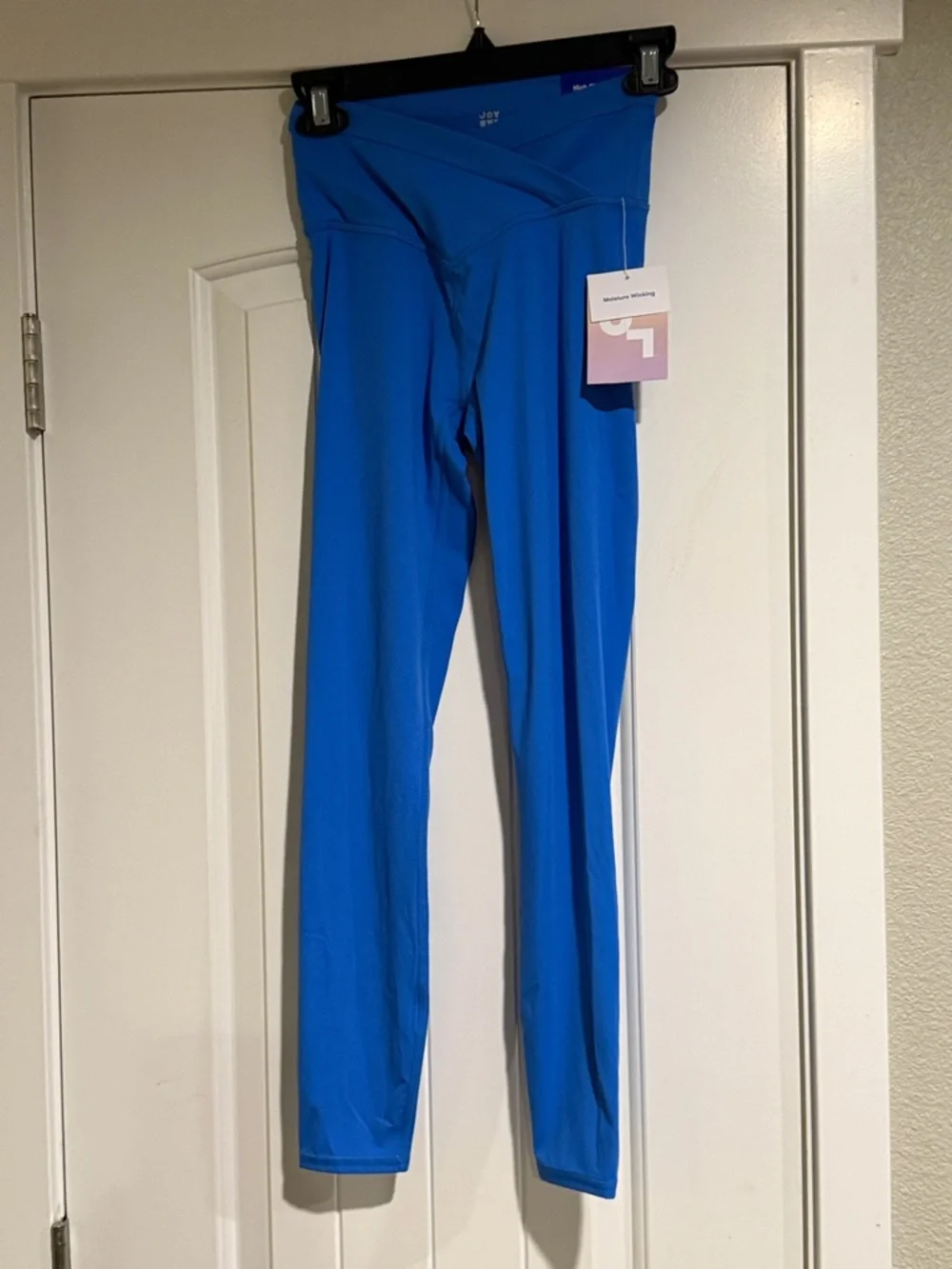Bright Blue High-Waist Active Leggings - Picture 1 of 9